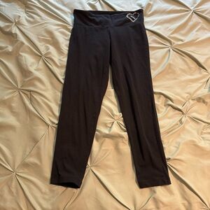 Aeropostale Black Cropped Leggings